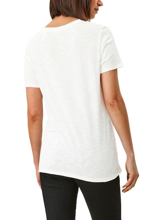 s.Oliver T-Shirt White 2114265-0210