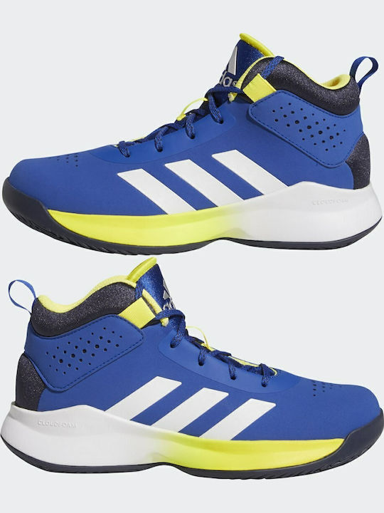 Cross Em Up 5 Αθλητικά Παιδικά Παπούτσια Μπάσκετ με Κορδόνια Royal Blue / Cloud White / Shadow Navy