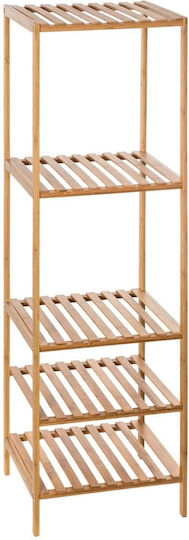 5Five Rafturi de baie Raft Baie Bambus cu 3 Rafturi 35x32x111.5cm Maro