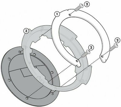 Givi Suporturi de rezervor Multiterrain 650MT (2021) CFM