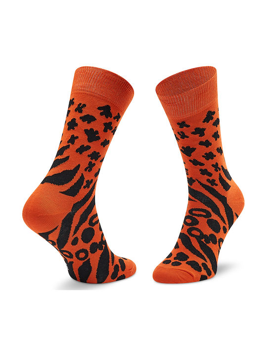 Happy Socks Κάλτσες με Σχέδια Πορτοκαλί Happy Socks Κάλτσες με Σχέδια Πορτοκαλί