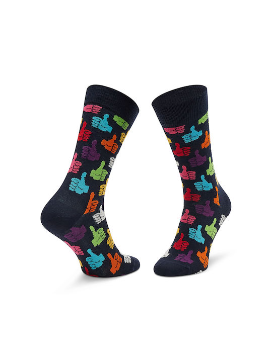 Happy Socks Men's Patterned Socks Black 2Pack