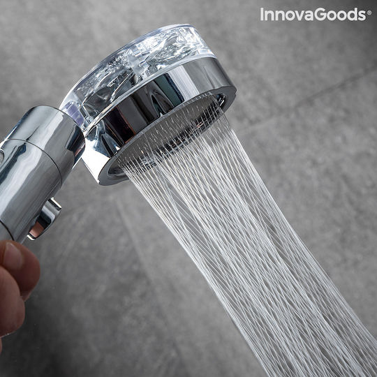 InnovaGoods Heliwer Telefon de duș cu filtru și întrerupător de oprire a fluxului