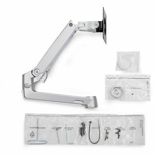 Ergotron LX Arm Extension and Collar Kit Stand Desk Mounted Monitor with Arm White