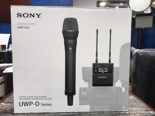 Sony UWP-D22 Ασύρματο Μικρόφωνο Χειρός Δημοσιογραφικό
