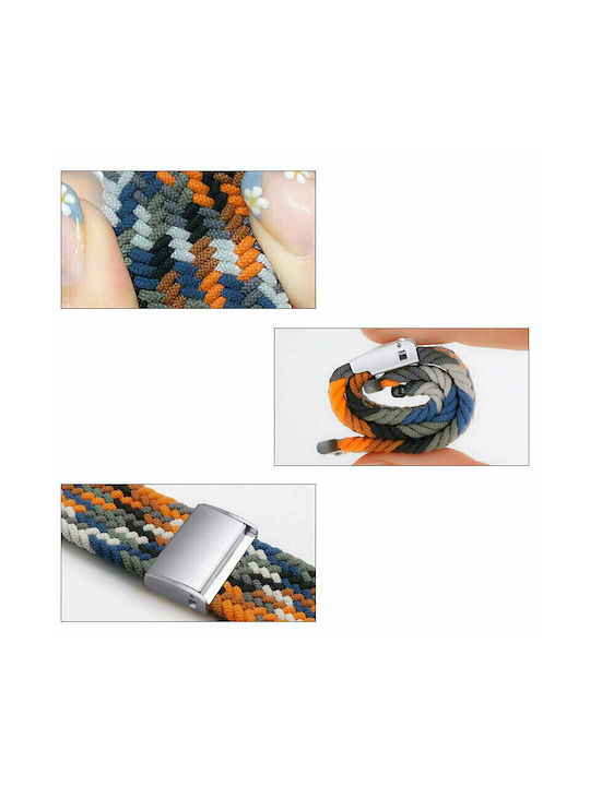 Hurtel Fabric Strap Fabric Braided Multicolour (3) (Apple Watch 44/45/46mm/Ultra 49mm)