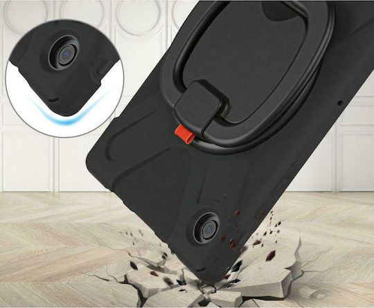 Tech-Protect X-Armor Задна корица Устойчив Черен (Галакси Таб А8) TPXACSAMA8B