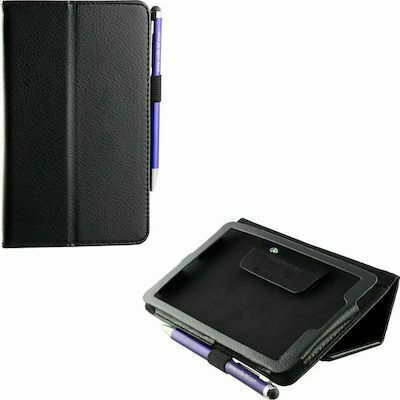 Volte-Tel Leather Flip Cover Μαύρη (Lenovo Tab M10 HD (2nd Gen) 10.1")