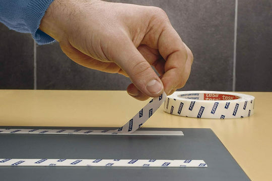 Tesa Powerbond Mirror Self-Adhesive Double-Sided Tape Transparent 19mmx5m 1pcs