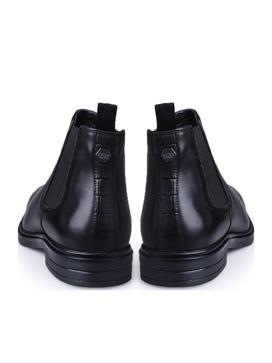 Leather Black Chelsea Boots Anatomical