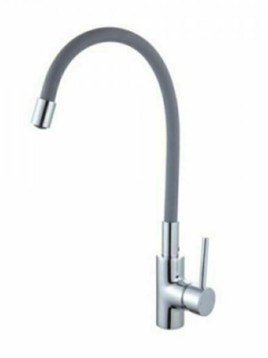 Oscar Plast E00404 Kitchen Faucet Counter Flexible Black