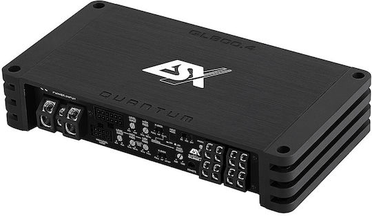 Esx QL 800.4 Auto-Audioverstärker 4 Kanäle Verstärkerklasse D