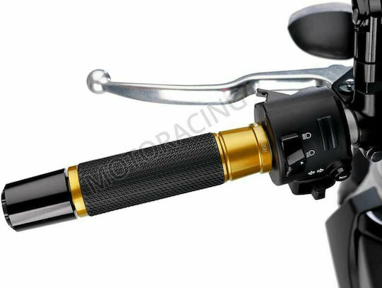 Puig Motorcycle Handlebars in Gold color
