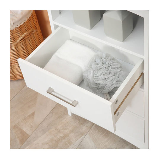 Kleankin 834-362 Ντουλάπι Μπάνιου 40x33x80cm Λευκό