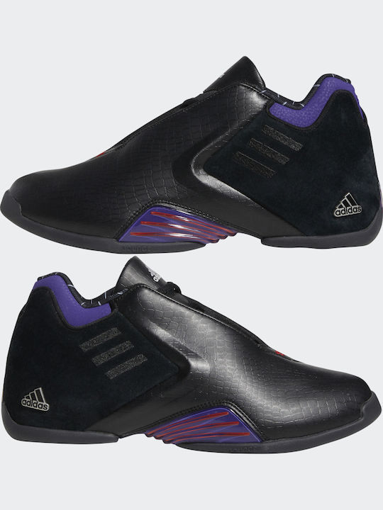 T-Mac 3 Restomod Χαμηλά Μπασκετικά Παπούτσια Core Black / Team Colleg Purple / Team Collegiate Red
