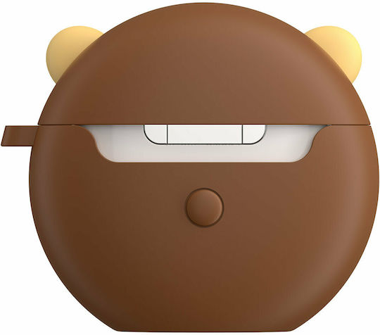 Baseus Hülle Silikon in Braun Farbe für Universal