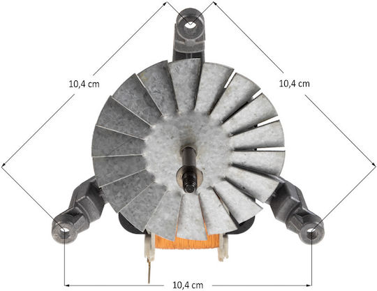 Motor Aer Cuptor Baucknecht Ignis Whirlpool Original
