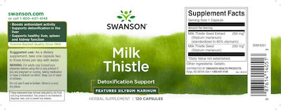 Swanson Milk Thistle Ciulinul 120 capace