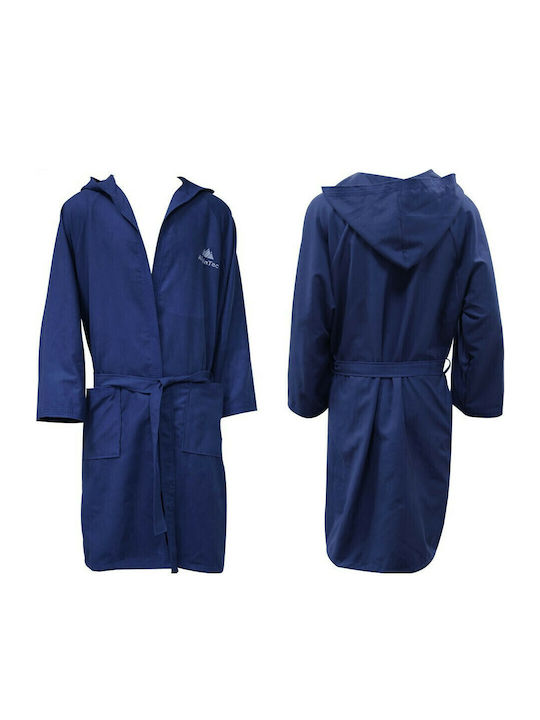AlpinPro Nemo Swimming Bathrobe Blue Microfiber BRSL-NV