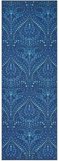 Gaiam Reversible Mystic Sky Yoga Mat Exercise Mat Blue (173x61x0.6cm)