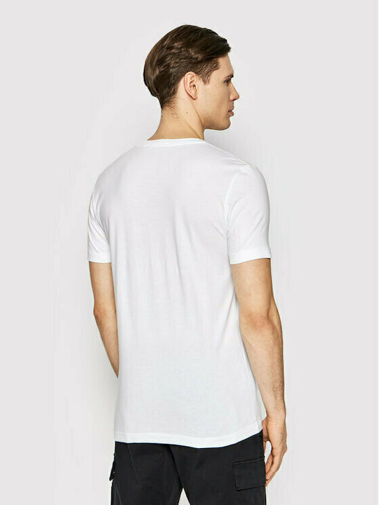 Calvin Klein Ανδρικό T-shirt Λευκό με Λογότυπο
