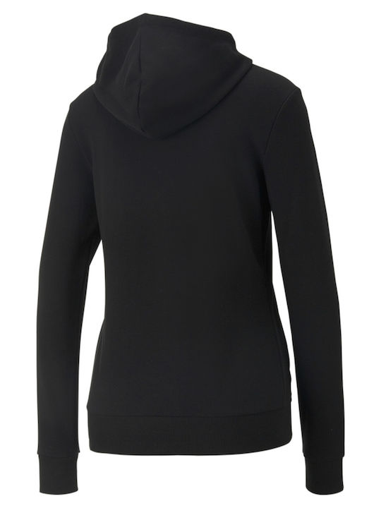 Ess+ Women's Sweatshirt Hooded Black