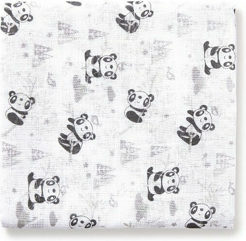 Interbaby Swaddle Wraps Gray 80x110cm. 3pcs