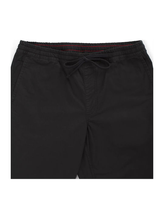 Trousers Elastic in Relaxed Fit Black