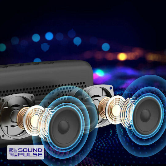 Tronsmart Trip Waterproof Bluetooth Speaker 10W with Battery Life up to 20 hours Blue