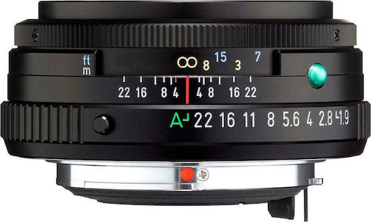 Pentax Full Frame Φωτογραφικός Φακός HD Pentax-FA 43mm f/1.9 Limited Pancake για Pentax K Mount Μαύρος