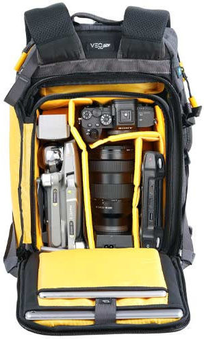 Vanguard VEO Active 42M Τσάντα Πλάτης Φωτογραφικής Μηχανής Γκρι