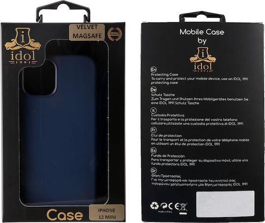 Idol 1991 Camera Guard Back Cover Σιλικόνης Navy Μπλε (iPhone 13 mini)