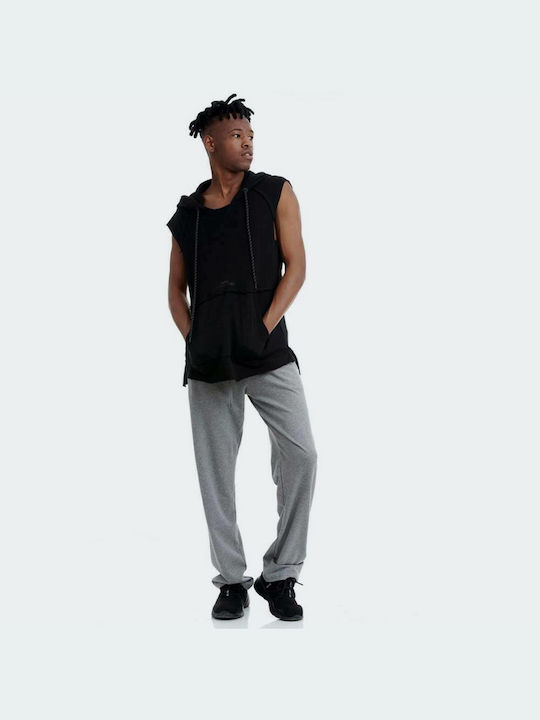 Sweatpants without Elastic Gray