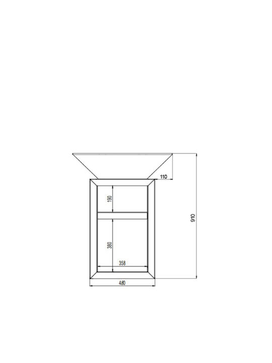 Vulcanus Grill Pro730 Chef Focar În aer liber din metal Maro 73x73x91cm