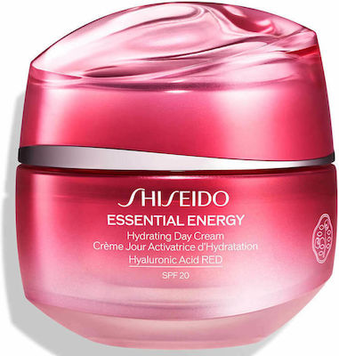 Shiseido Essential Energy 24ωρη Κρέμα Προσώπου Ημέρας με SPF20 για Ενυδάτωση με Υαλουρονικό Οξύ 50ml