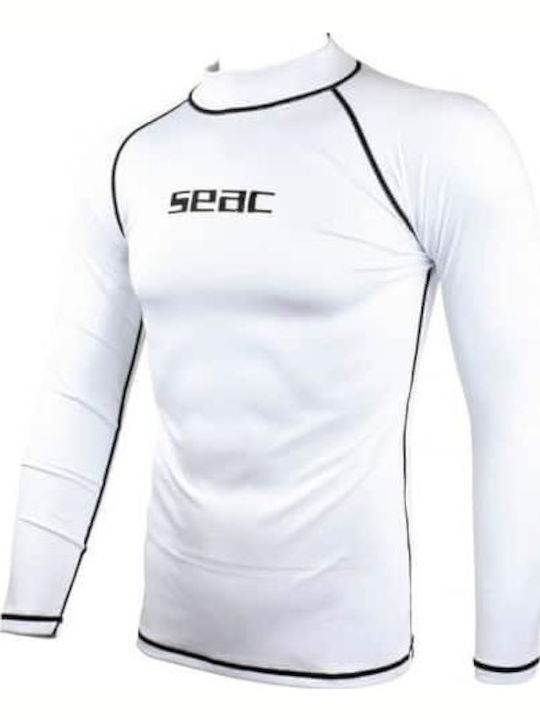 Seac Sun Guard Αντηλιακή Μπλούζα Λευκή