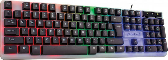 Rebeltec Neon Gaming Mechanical Keyboard with RGB lighting (English US)