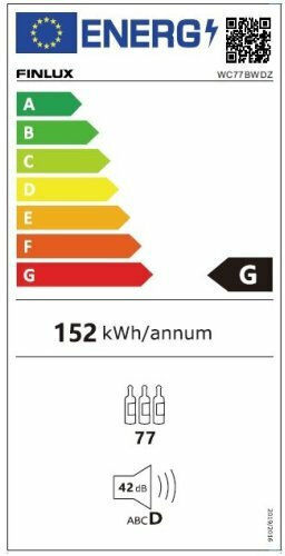 Finlux Weinkühler 77 Flaschen