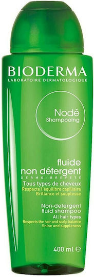 Bioderma Node Non Detergent Fluid Шампоан Възстановяване/Подхранване И Натрупване На Маса За Всички Типове Коса 400мл
