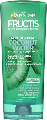 Garnier Fructis Non Stop Pure Coconut Water Shampoos Reconstruction/Nourishment for All Hair Types 400ml