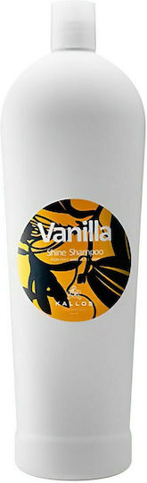 Kallos Vanilla Shine Σαμπουάν Αναδόμησης/Θρέψης & Ενυδάτωσης για Ξηρά Μαλλιά Μαλλιά 1000ml