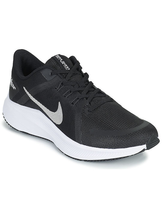 Nike Quest 4 Ανδρικά Αθλητικά Παπούτσια Running Black / White / Dark Smoke Grey