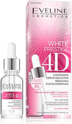 Eveline White Prestige 4D Lightening Face Serum Booster Reducing 18ml