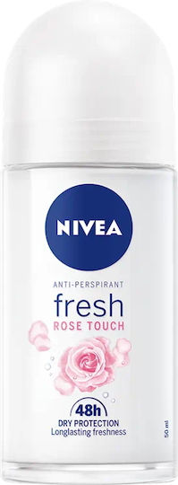 Nivea Fresh Rose Touch Deodorant 48h In Roll-On 50ml