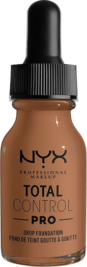 NYX Professional Makeup Total Control Drop Liquid Foundation Mahogany 13ml
