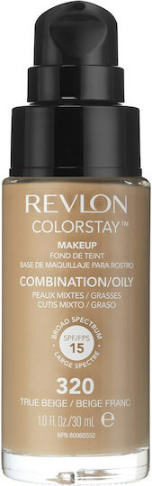 Revlon Colorstay Make-up Combination Oily Skin Liquid Foundation SPF15 30ml