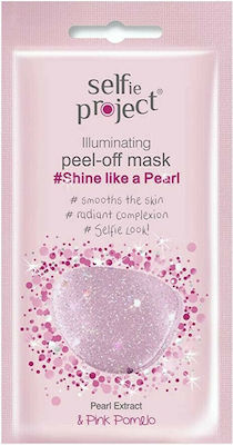 Selfie Project #Shine Like a Pearl Gesichtsmaske für das Gesicht für Aufhellung 12ml