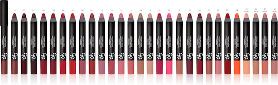 Golden Rose Matte Crayon Pencil Lipstick Matte 10 3.5gr