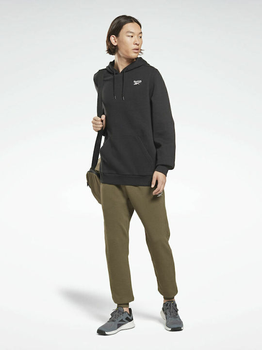 Identity Sweatshirt mit Kapuze Schwarz