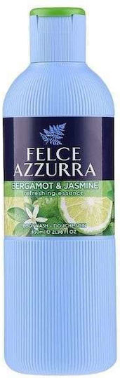 Felce Azzurra Fresh Bergamot & Cedar Flowers Αφρόλουτρο σε Gel & Άρωμα Εσπεριδοειδή 650ml